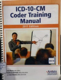 Image of ICD 10 CM Coder Training Manual 2011 Edition