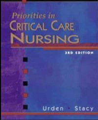Image of Priorities In Critical Care Nursing 3 Edition