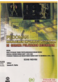 Image of Pedoman Manajemen Informasi Kesehatan di Sarana Kesehatan Edisi Revisi