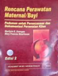 Image of Rencana Perawatan Maternal/Bayi Edisi 2