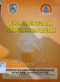 Image of Bencana Pencegahan Penanganan Dan Aturan