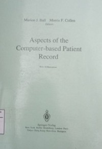 Image of Aspects of the computer based patient record
