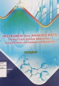 Image of Instrumen dan analisis data penelitian rekam medis dan manajemen informasi kesehatan